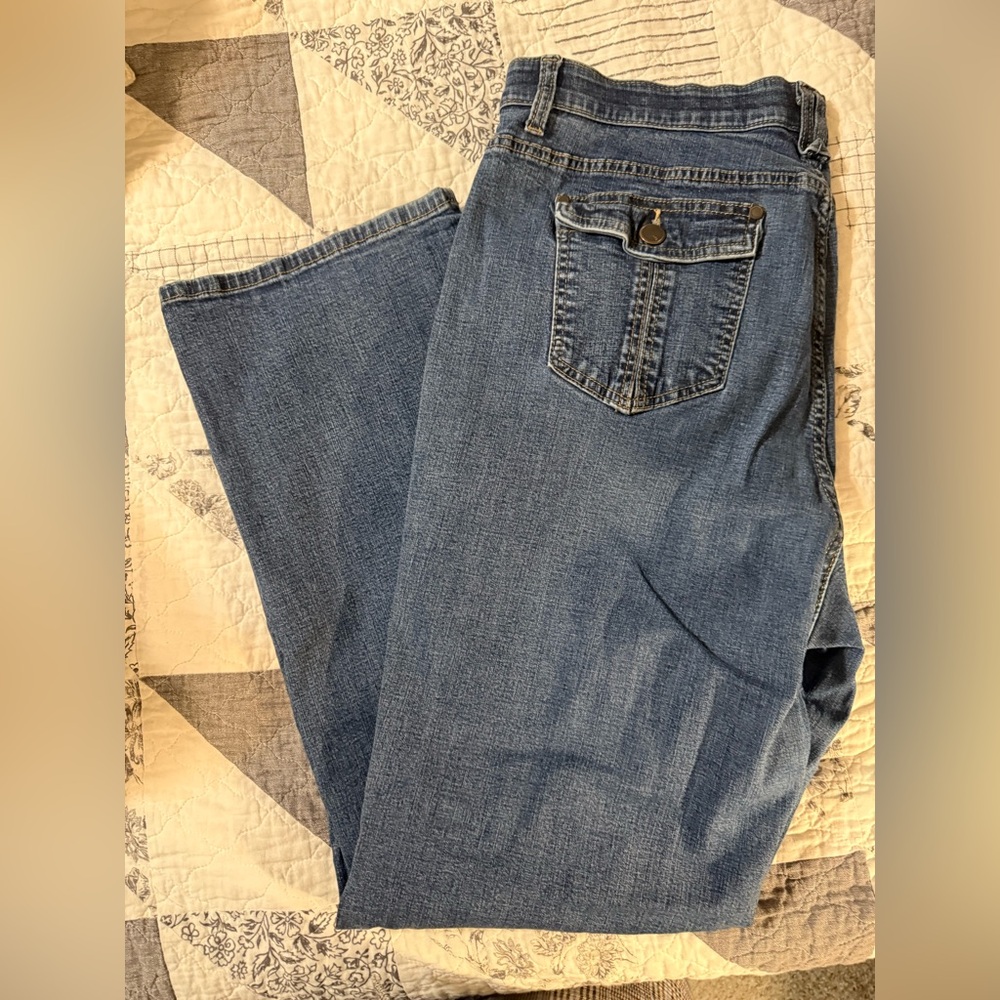 Lee Women's Blue Boot Cut Jeans